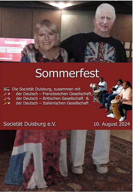 Sommerfest der Societt Duisburg